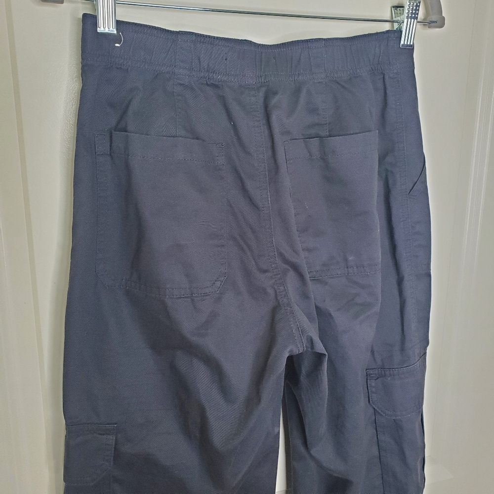 Abercrombie & Fitch Black High Rise Relaxed Cargo Utility Pants - Picture 7 of 11